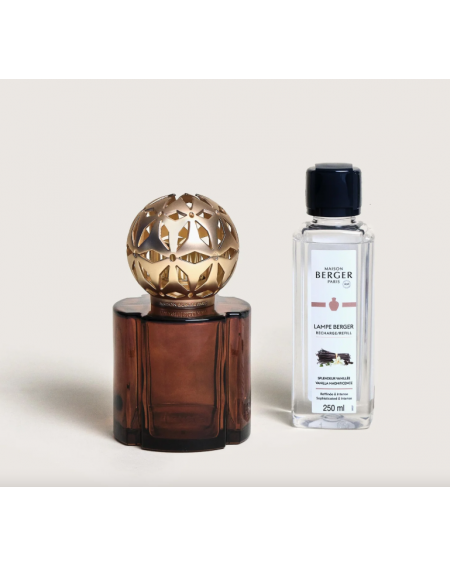 COFFRET LAMPE BERGER POMELIS Chocolat (Splendeur Vanillée 250ml)