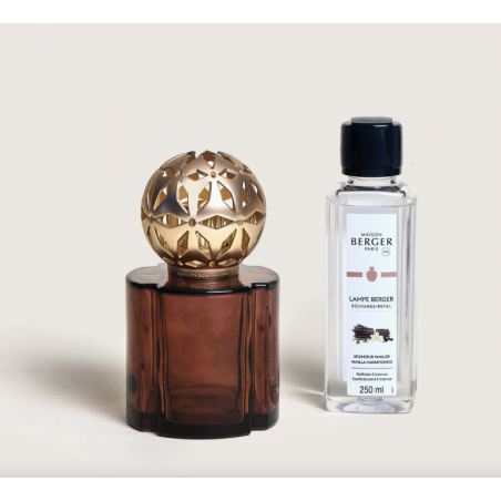 COFFRET LAMPE BERGER POMELIS Chocolat (Splendeur Vanillée 250ml)