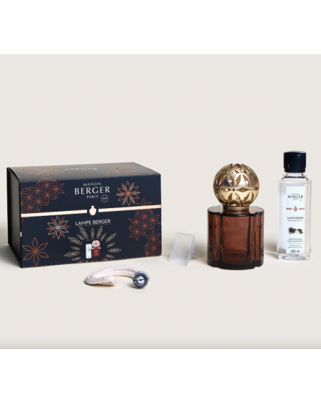 COFFRET LAMPE BERGER POMELIS Chocolat (Splendeur Vanillée 250ml)