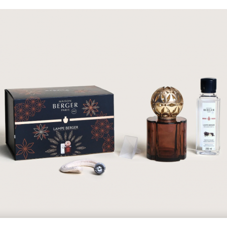 COFFRET LAMPE BERGER POMELIS Chocolat (Splendeur Vanillée 250ml)