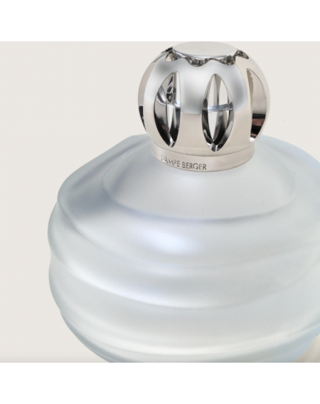 LAMPE ECHO BLANCHE GIVRÉE Lampe Berger