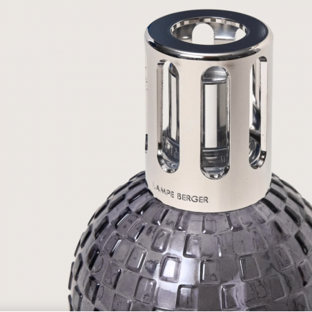 COFFRET LAMPE BERGER DISCO GRISE