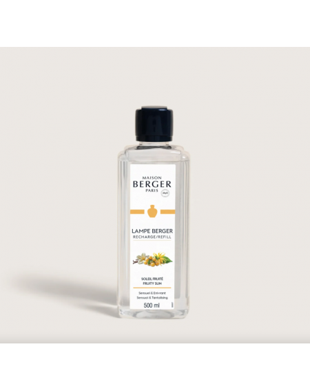 Parfum de Maison Soleil Fruité 500ml Lampe Berger
