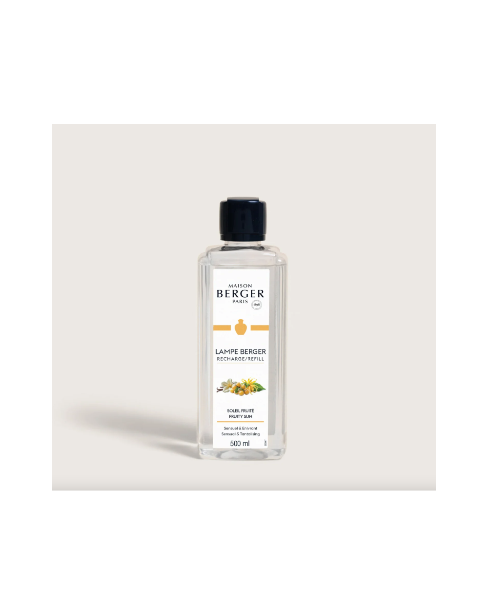 Parfum de Maison Soleil Fruité 500ml Lampe Berger