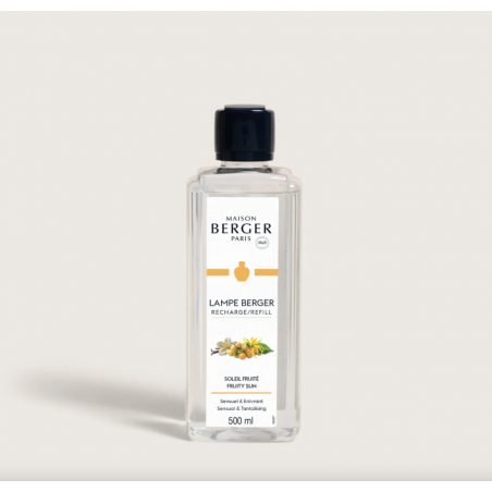 Parfum de Maison Soleil Fruité 500ml Lampe Berger