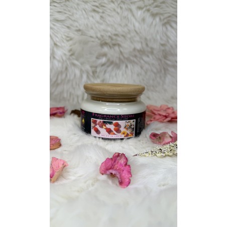 BOUGIE PARFUMEE DELICE DE LITCHI Moyenne Jarre 300ML FRAGRANCE STORE
