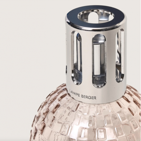 COFFRET LAMPE BERGER DISCO ROSE