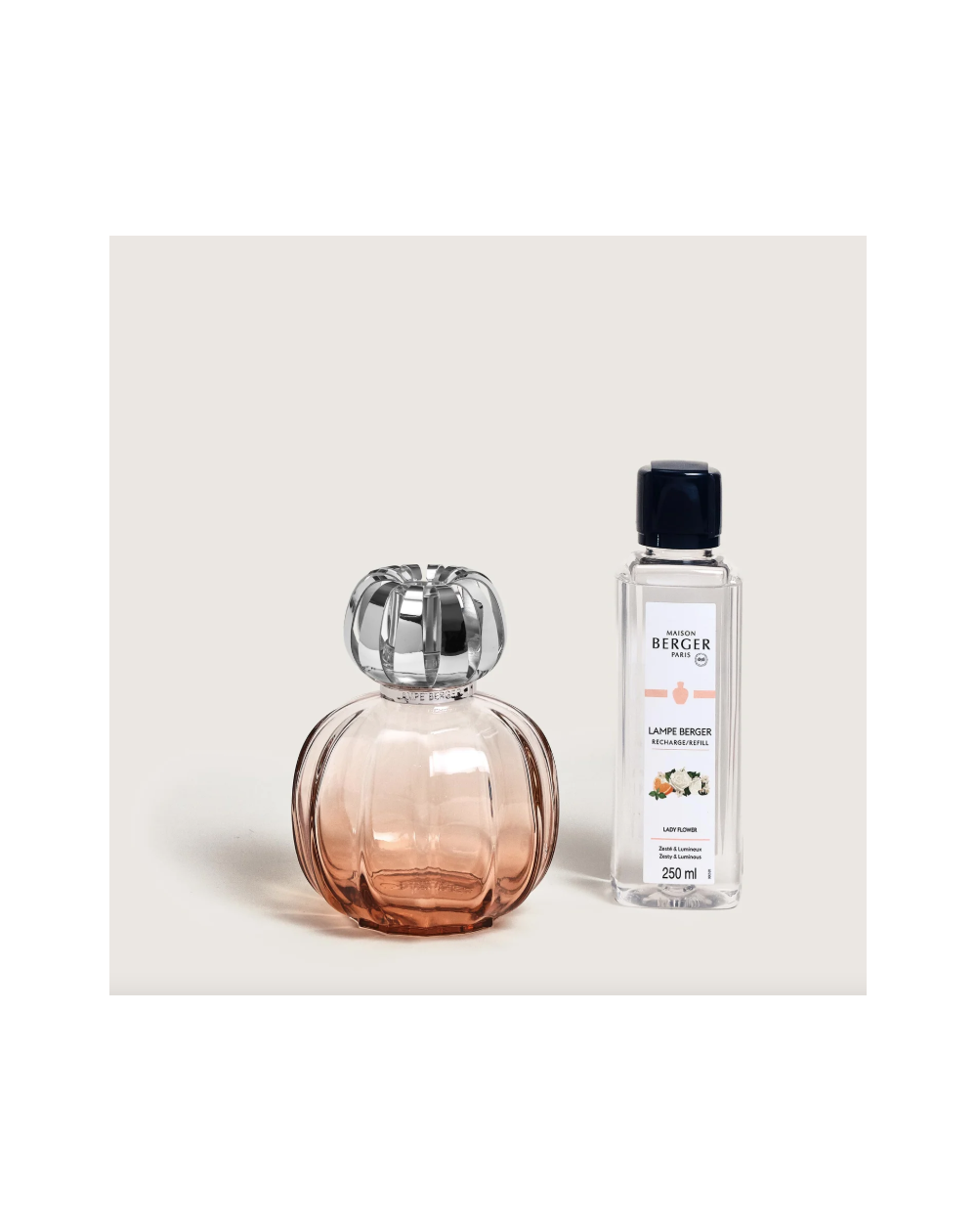 COFFRET LAMPE BERGER CORALI ROSE