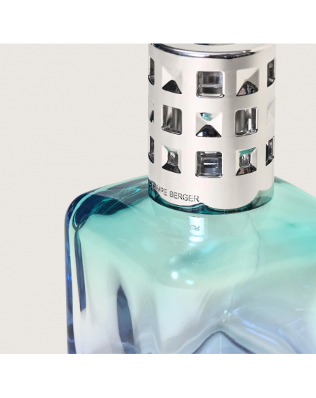 COFFRET LAMPE BERGER GLACON TURQUOISE/BLEUE