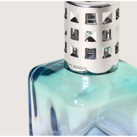 COFFRET LAMPE BERGER GLACON TURQUOISE/BLEUE
