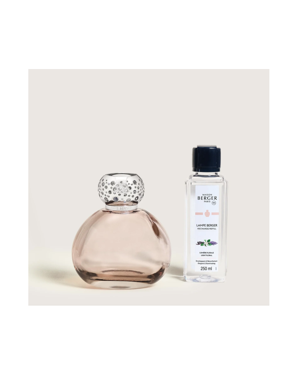 COFFRET LAMPE BERGER OPHELIA NUDE (avec Lumière Florale 250ml)