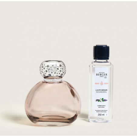 COFFRET LAMPE BERGER OPHELIA NUDE (avec Lumière Florale 250ml)