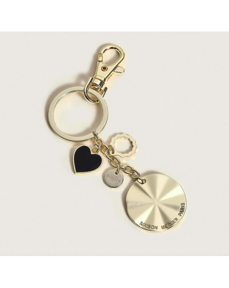 Coffret Ophelia diffuseur voiture & Porte clés Or