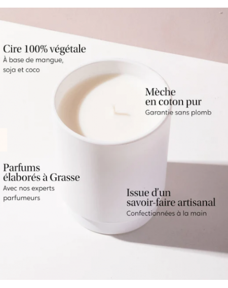 BOUGIE BIJOU Fleur de Thé MY JOLIE CANDLE - BR Crème
