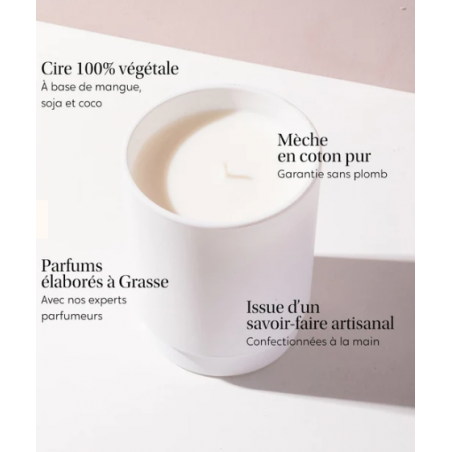 BOUGIE BIJOU Fleur de Thé MY JOLIE CANDLE - BR Crème
