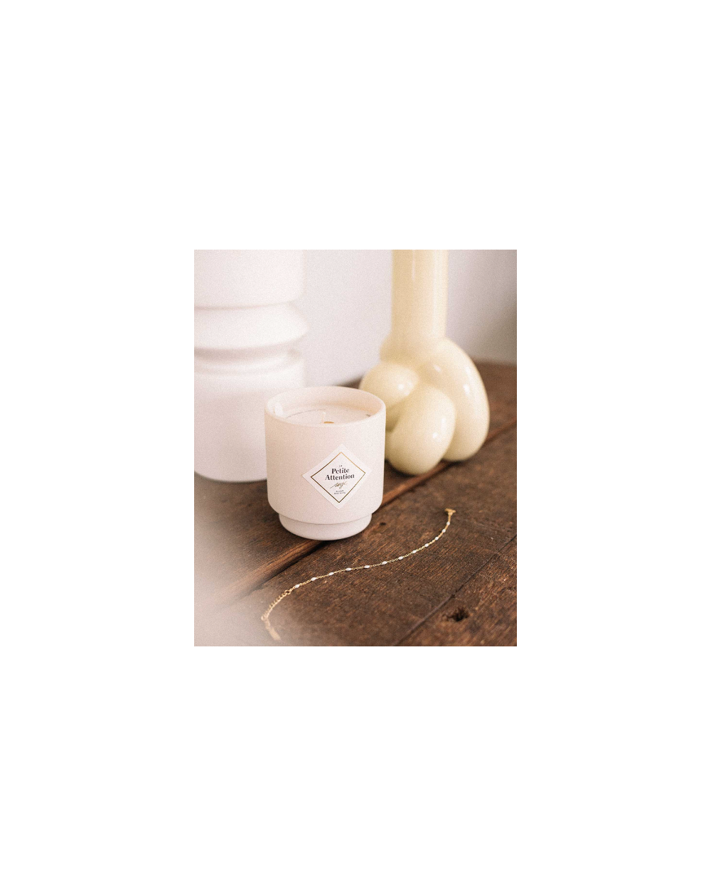 BOUGIE BIJOU Fleur de Thé MY JOLIE CANDLE - BR Crème