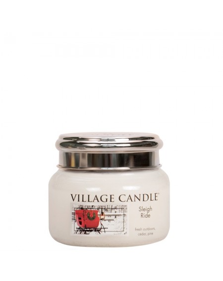 PETITE JARRE VILLAGE CANDLE SLEIGH RIDE