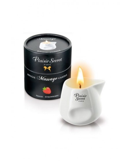 BOUGIE DE MASSAGE FRAISE 80ML