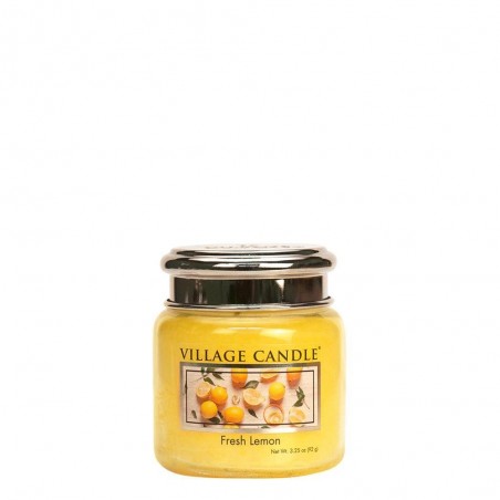 MINI JARRE VILLAGE CANDLE FRESH LEMON