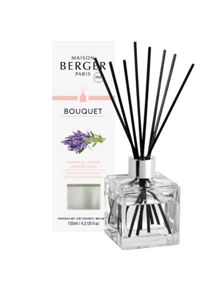 Bouquet parfumé Cube Champs de Lavande