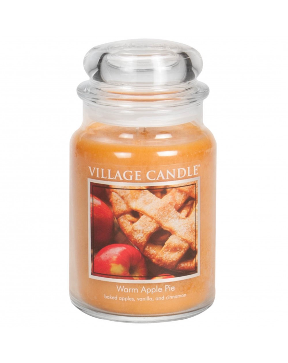 GRANDE JARRE VILLAGE CANDLE WARM APPLE PIE