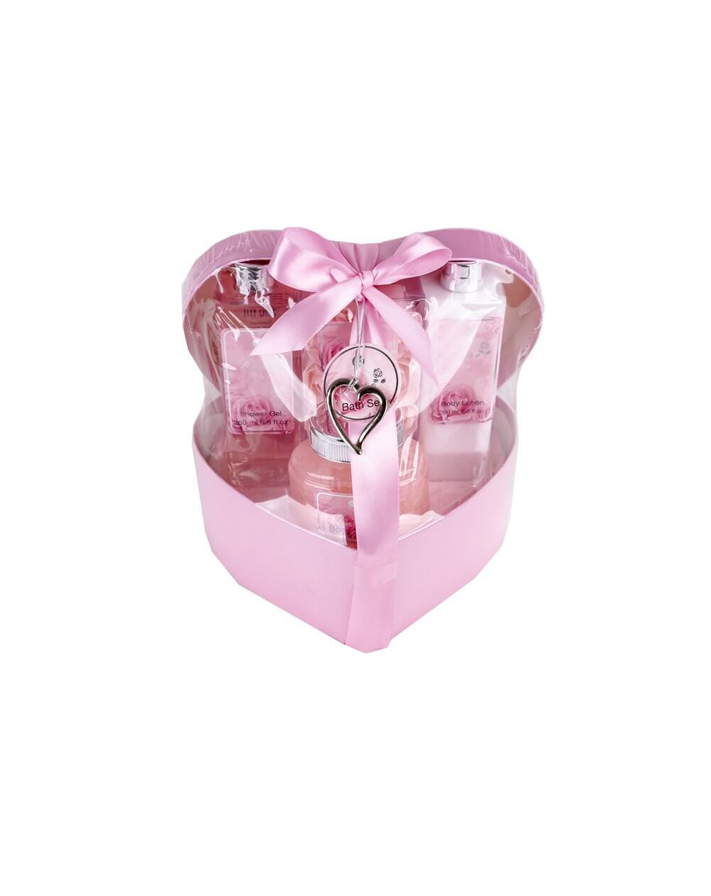 Coffret pour le corps HEART CASCADE ROSE Boite Coeur