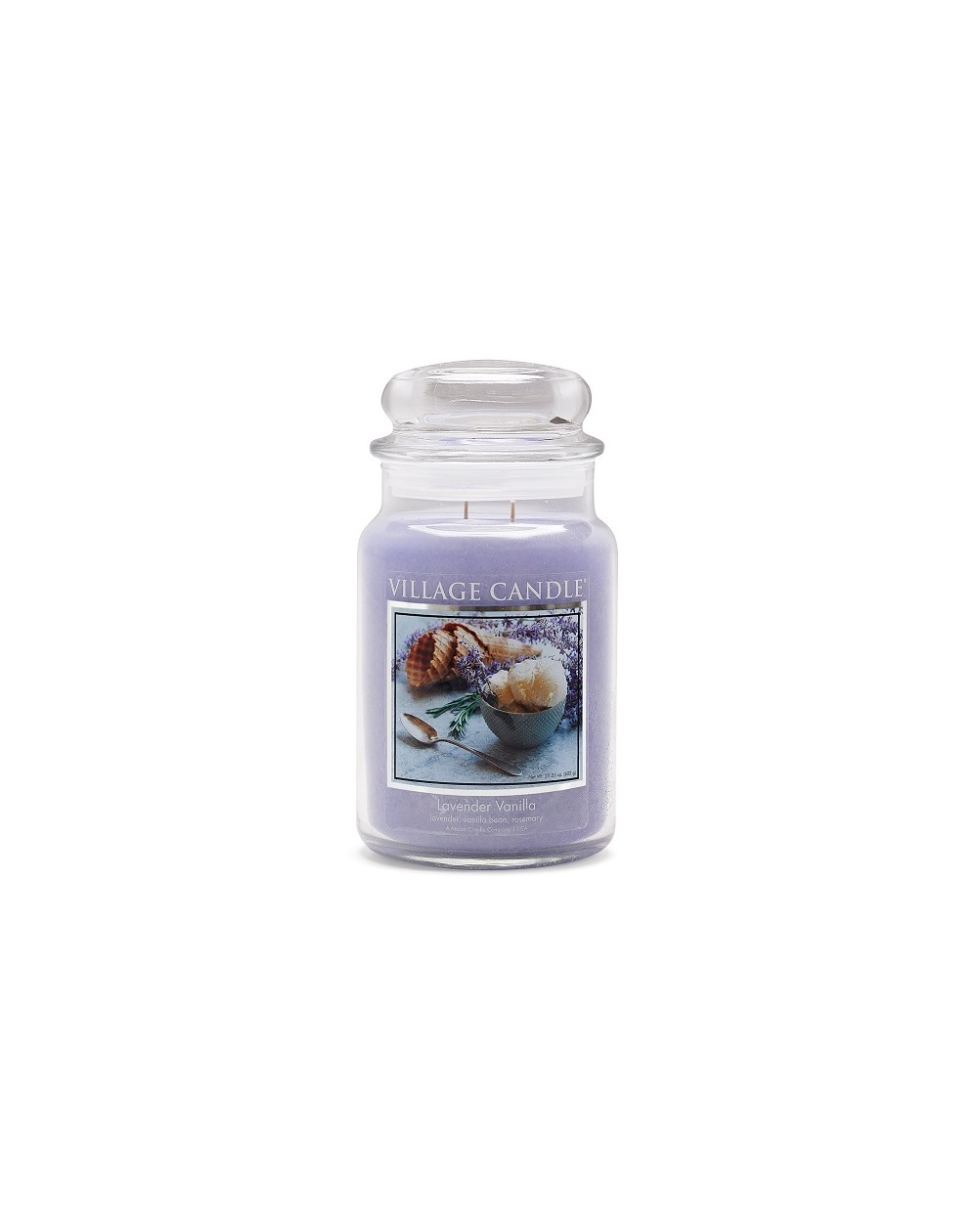 GRANDE JARRE VILLAGE CANDLE LAVENDER VANILLA