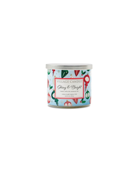 LUMINARY BOWL VILLAGE CANDLE SHINY & BRIGHT