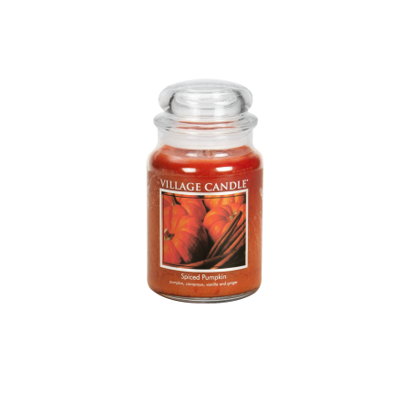 GRANDE JARRE VILLAGE CANDLE SPICED PUMPKIN