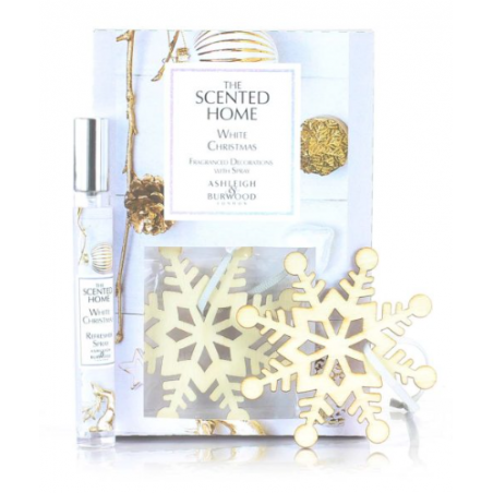 Décoration Flocon parfumé Noël Blanc ASHLEIGH & BURWOOD LONDON