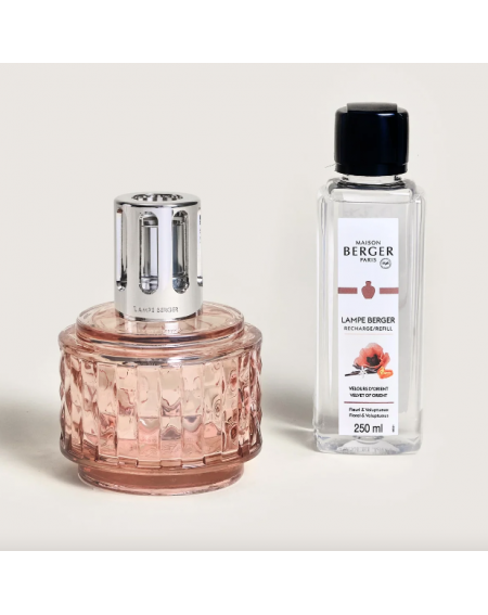 COFFRET LAMPE BERGER VARIATION NUDE (avec Velours d'orient 250ml)