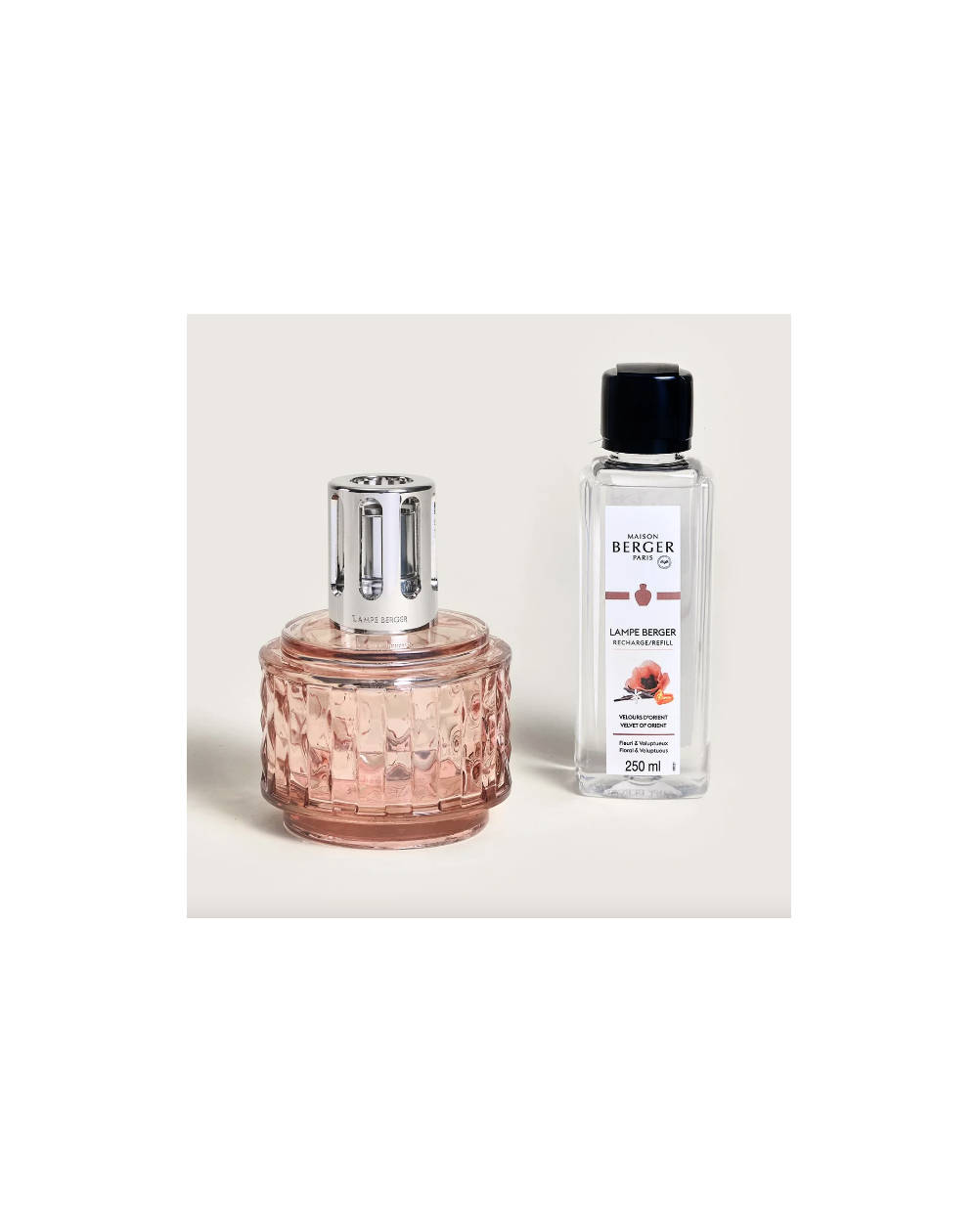 COFFRET LAMPE BERGER VARIATION NUDE (avec Velours d'orient 250ml)