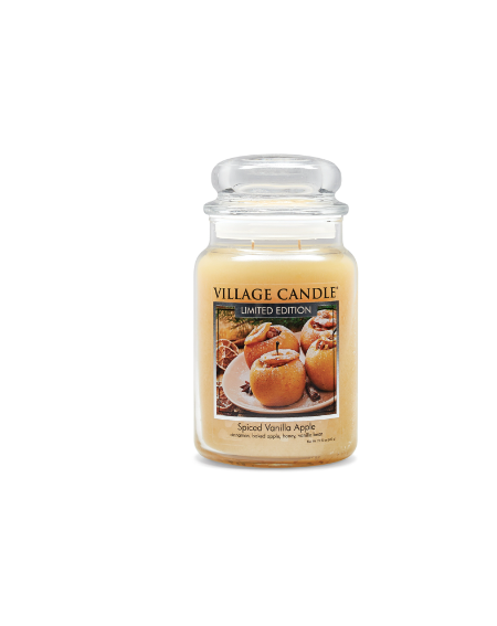 GRANDE JARRE VILLAGE CANDLE SPICED VANILLA APPLE