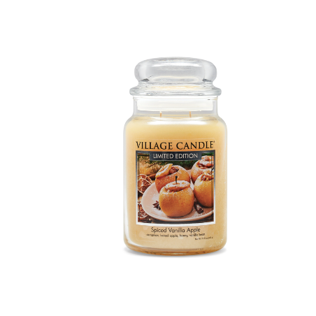 GRANDE JARRE VILLAGE CANDLE SPICED VANILLA APPLE