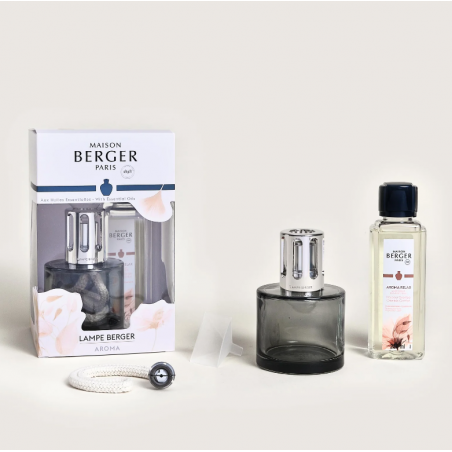 COFFRET LAMPE AROMA RELAX NOIRE