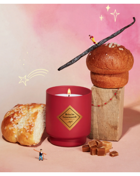 BOUGIE BIJOU Brioche Gourmande MY JOLIE CANDLE - BR Rouge