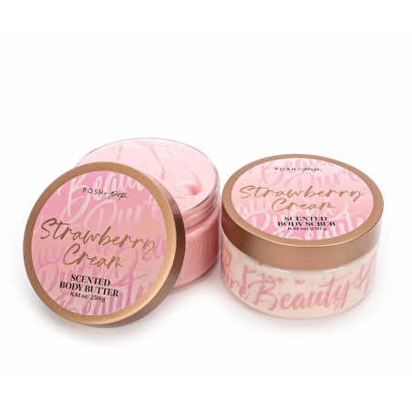 Coffret Cosmétique Corps Strawberry Cream