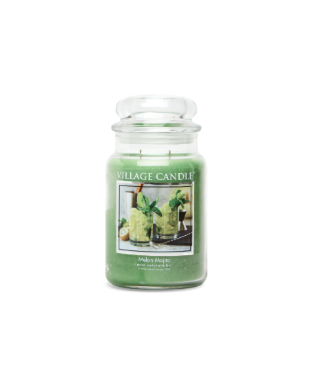 GRANDE JARRE VILLAGE CANDLE MELON MOJITO