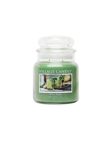 MOYENNE JARRE VILLAGE CANDLE MELON MOJITO