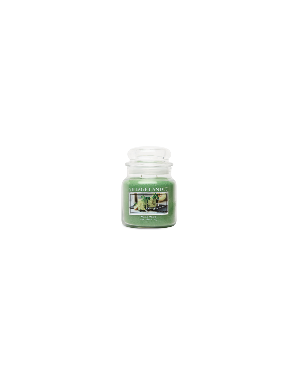 MOYENNE JARRE VILLAGE CANDLE MELON MOJITO