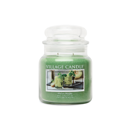 MOYENNE JARRE VILLAGE CANDLE MELON MOJITO