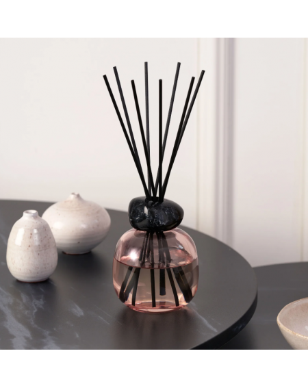 BOUQUET MINERAL Rose/noir Liliflora Berger