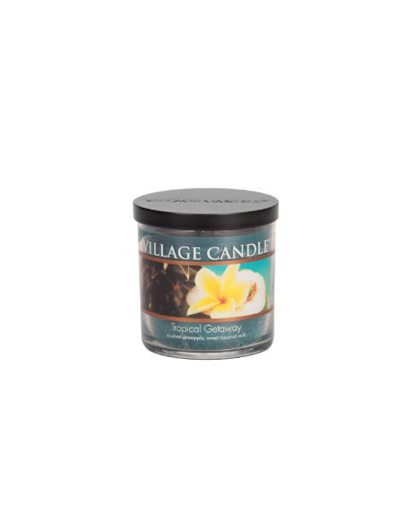 TUMBLER JARRE SMALL VILLAGE CANDLE TROPICAL GETAWAY