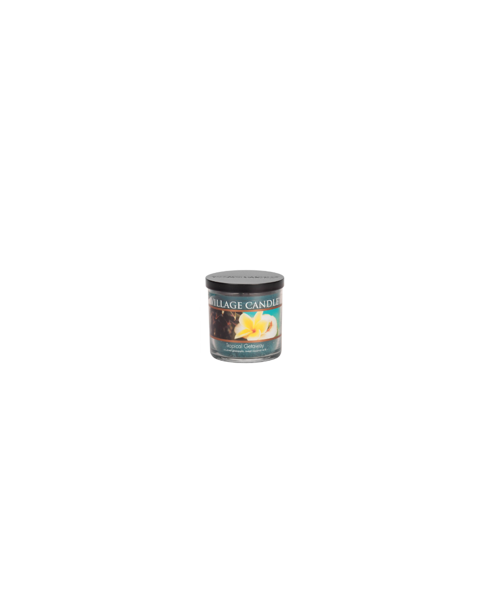 TUMBLER JARRE SMALL VILLAGE CANDLE TROPICAL GETAWAY