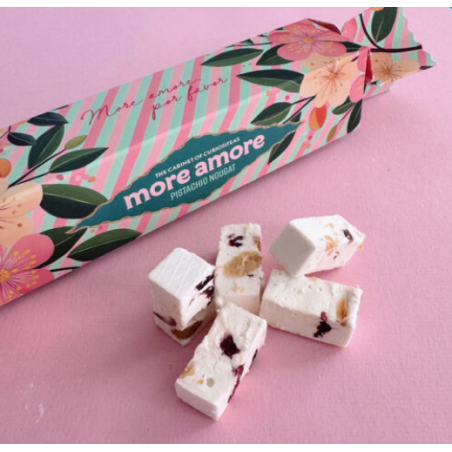 Plus d'amour ! Nougat à la pistache Curiositeas