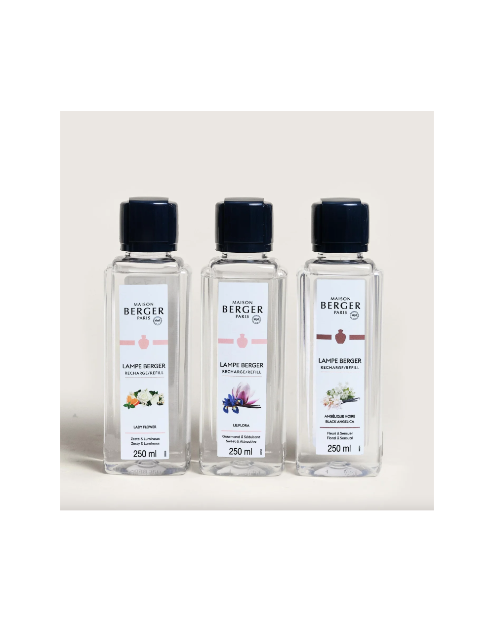 Coffret 3 recharges lamper berger 250ml Triopack ETERNITY
