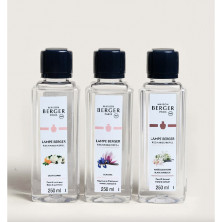 Coffret 3 recharges lamper berger 250ml Triopack ETERNITY