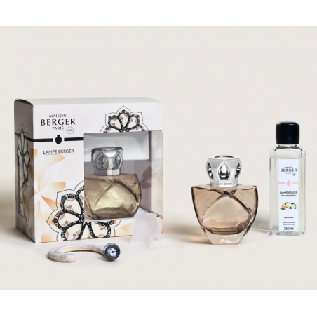 COFFRET LAMPE BERGER ETERNITY Nude (avec Lady Flower 250ml)