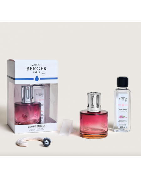 COFFRET LAMPE PURE ROSE