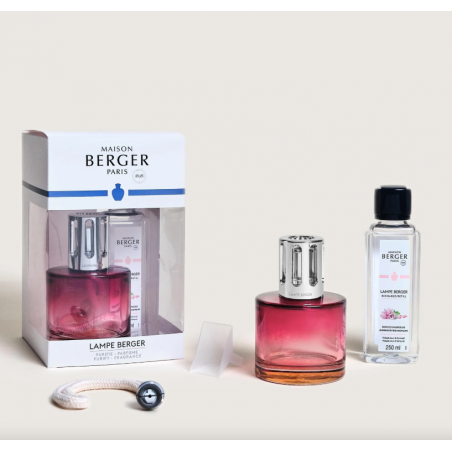 COFFRET LAMPE PURE ROSE